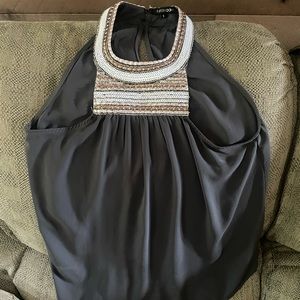 Papermoon size small tank with with neck and clasp back.  From a stitch fix